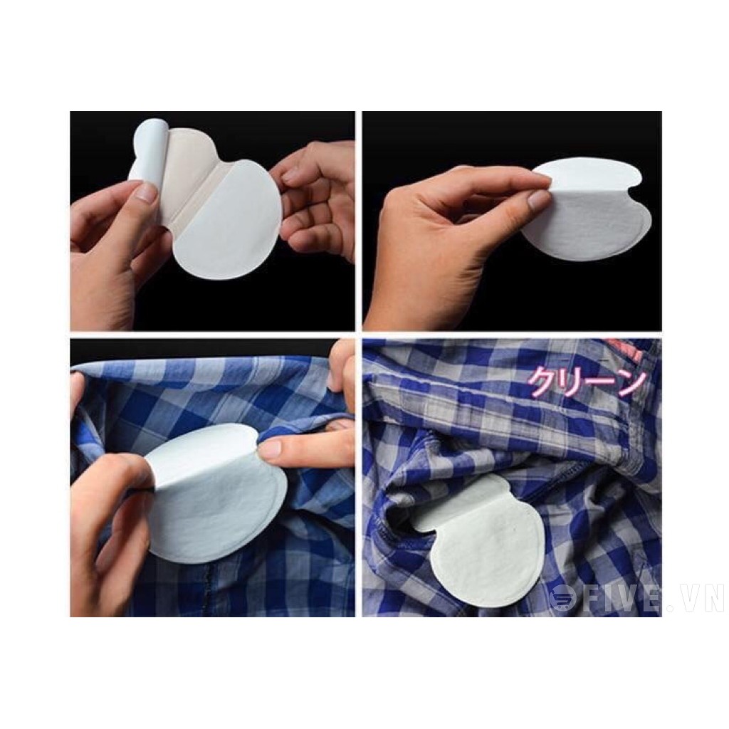 MIẾNG DÁN THẤM HÚT MỒ HÔI NÁCH KYOWA (10 MIẾNG/TÚI)