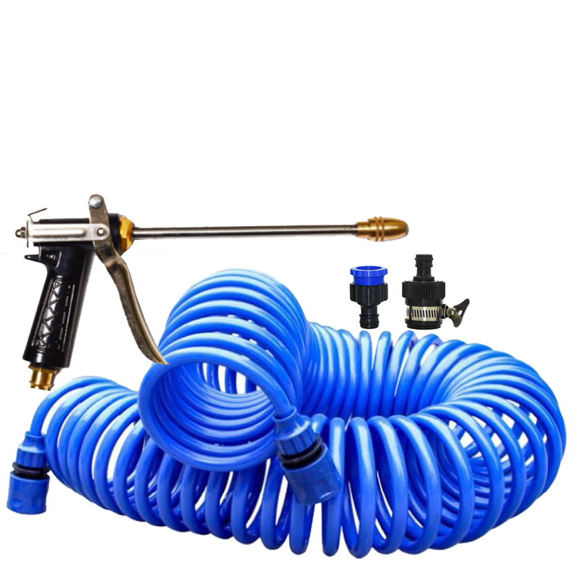 Bộ vòi phun nước tưới cây, Vòi xịt rửa xe thông minh,vòi phun xịt rửa 318814 loại 10m