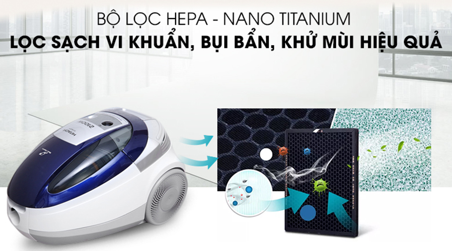 Máy hút bụi Hitachi CV-SU21V