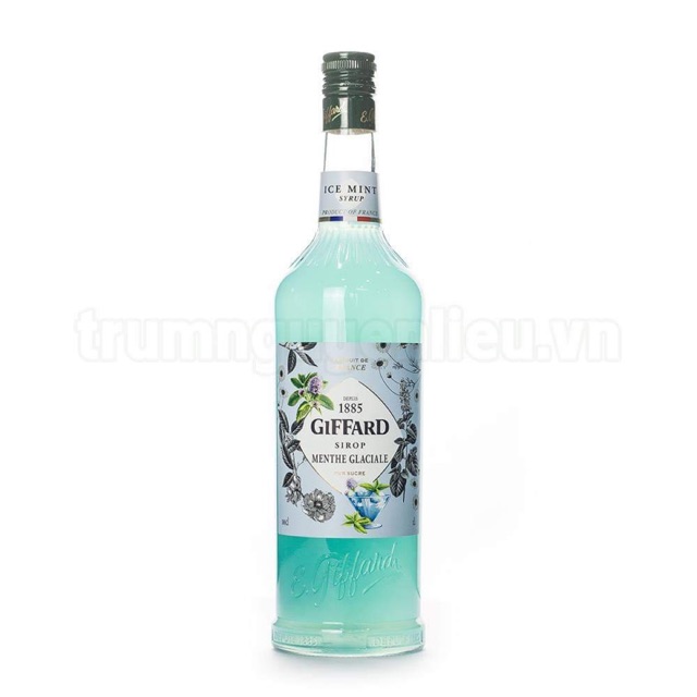 Syrup Giffard Ice Mint 1L - Nguyên Liệu Pha Chế Cloud Mart