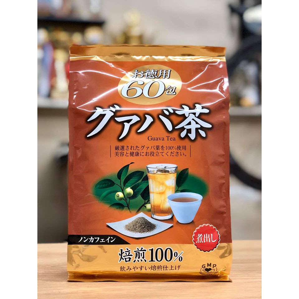 Trà lá ổi Orihiro Nhật Bản ( 60 gói/ túi)