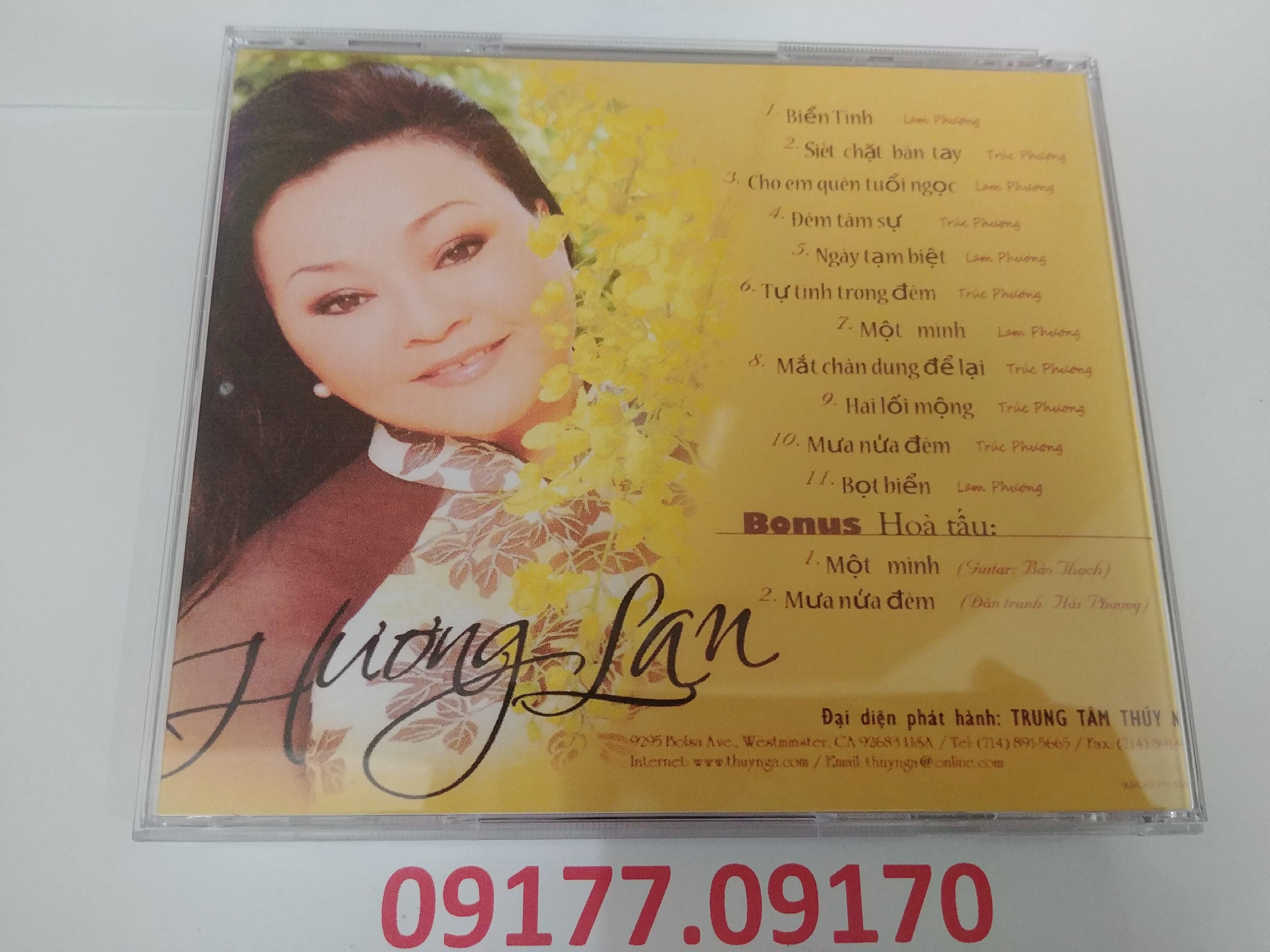CD Tiếng Hát Hương Lan  (Sáng Tác : Lam Phương  Trúc Phương)