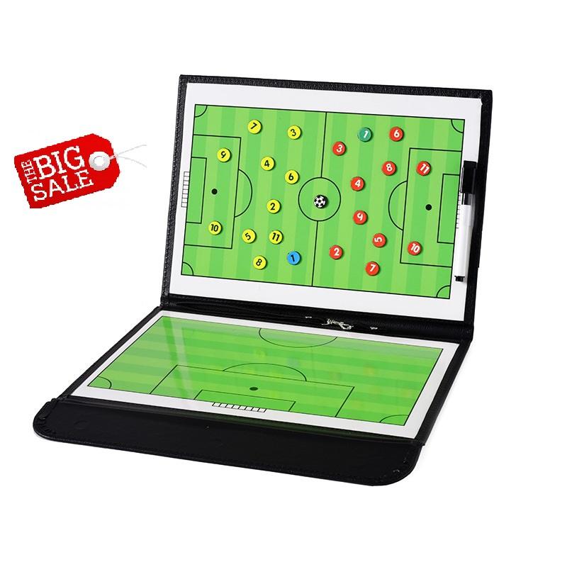 Bảng sơ đồ chiến thuật bóng đá gấp (53*31 cm)