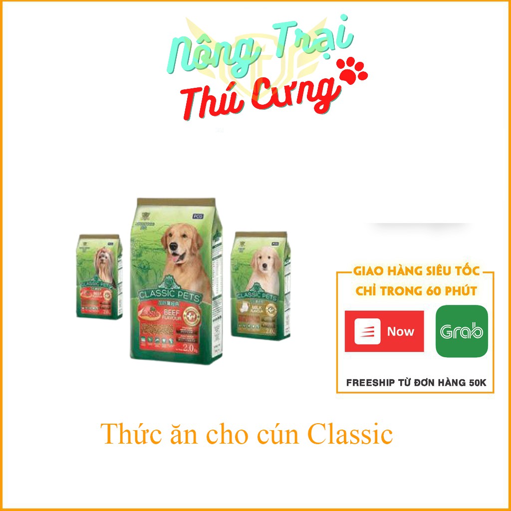 [HCM]thức ăn chó Classic Pets- 400g
