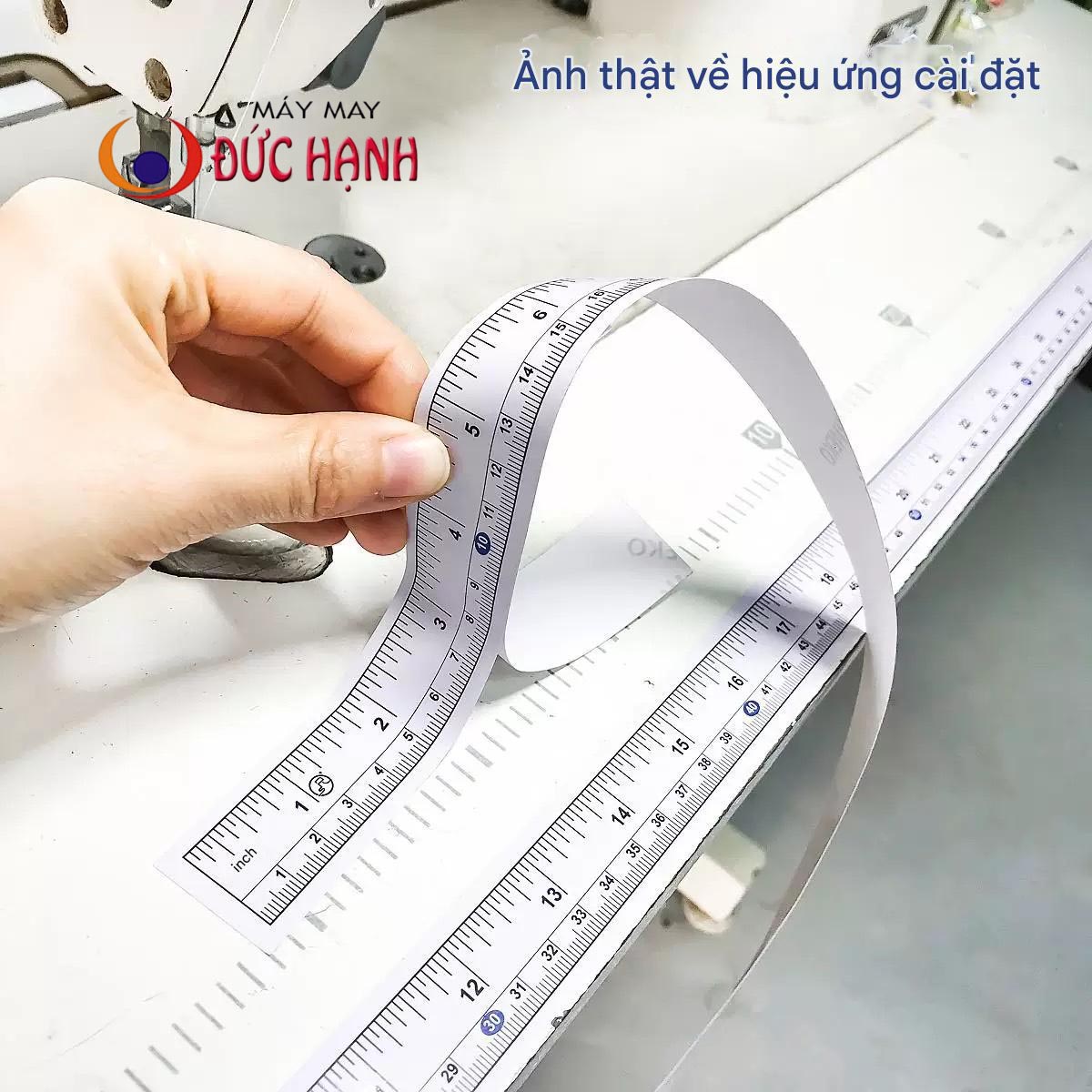 Thước dây dán bàn máy may- có sẵn keo