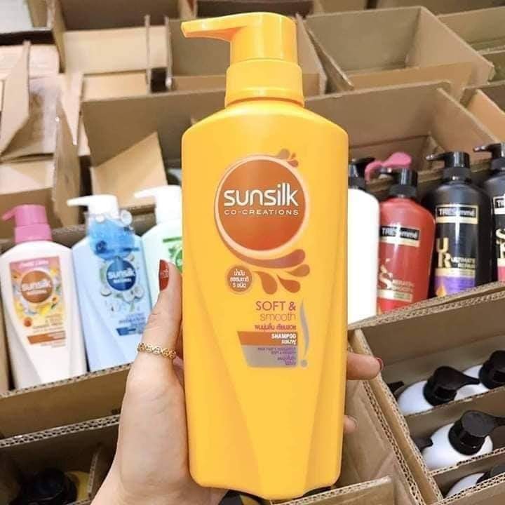 Dầu Gội Sunsilk Thái Lan 450Ml - Vàng