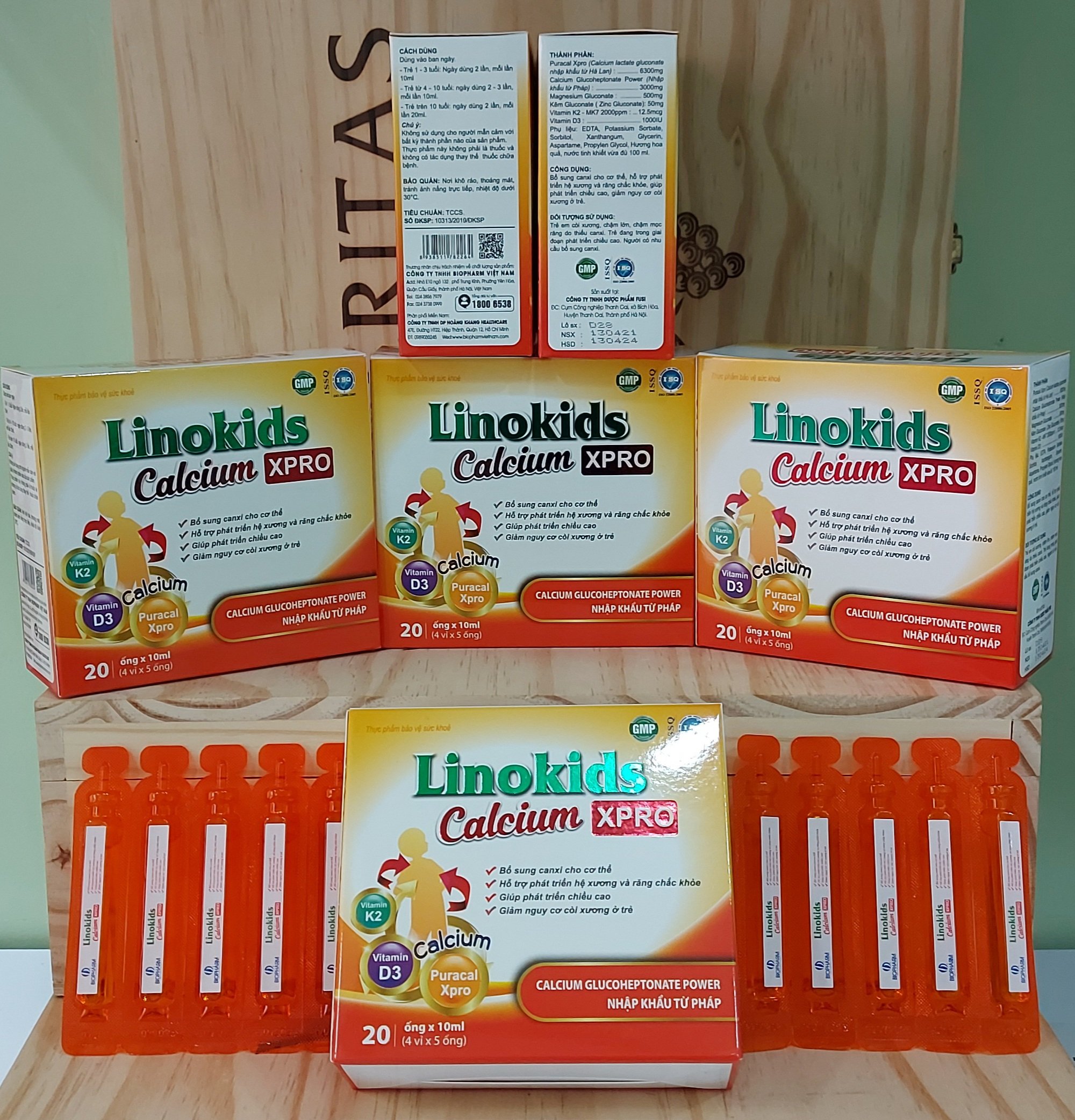 Linokids Calcium XPro high calcium for babies