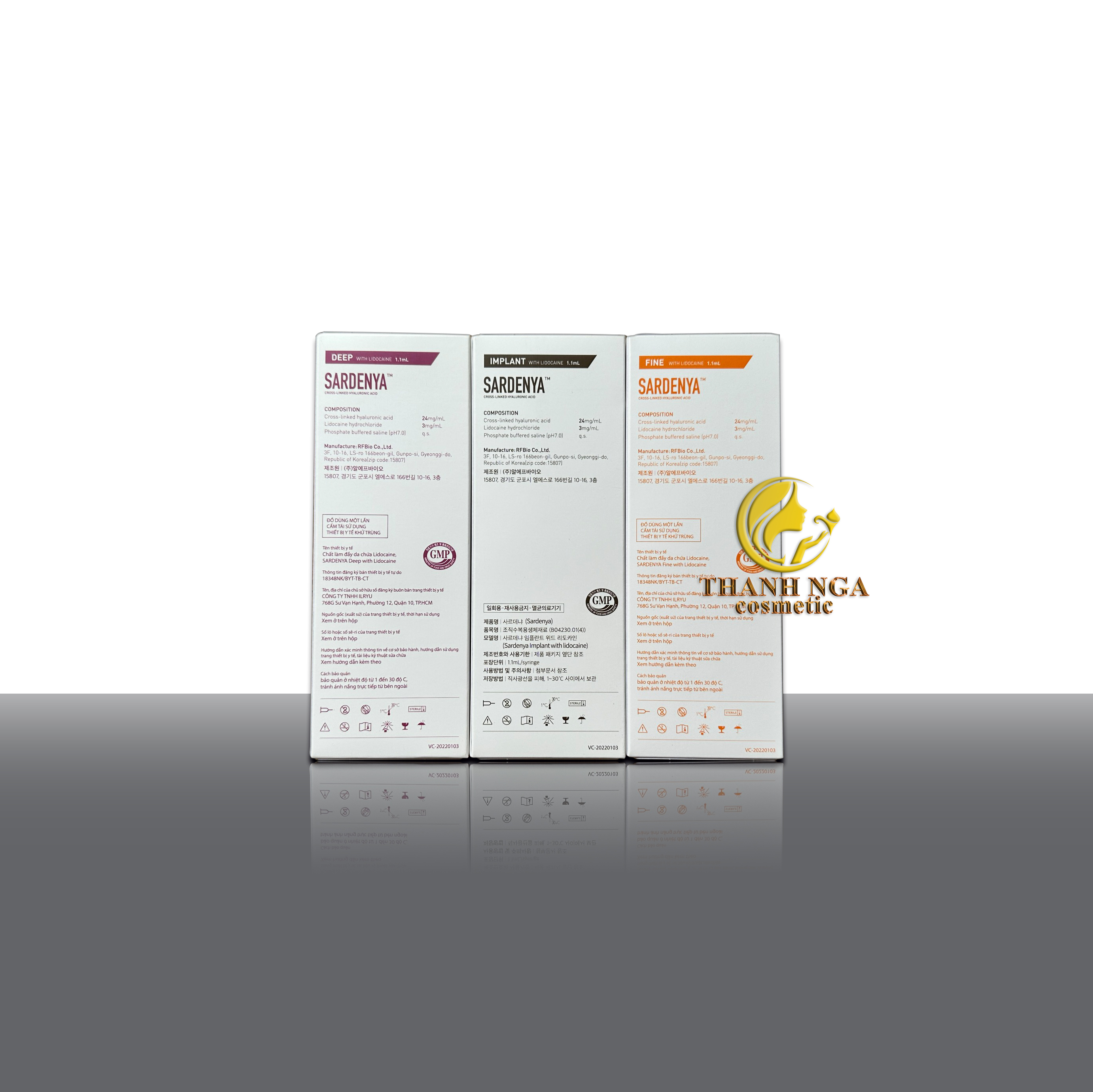 Filler Sardenya Hàn Quốc