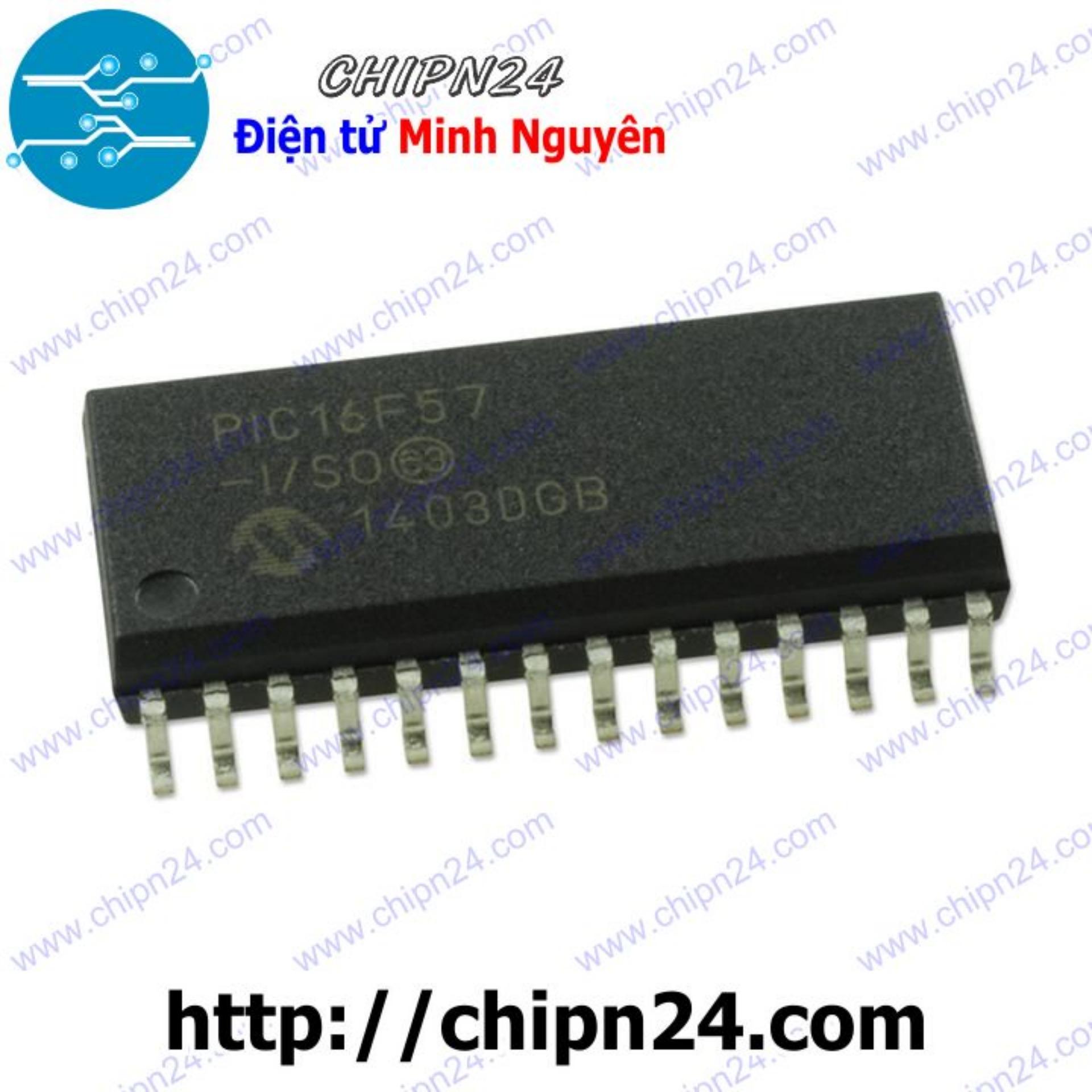 Ic dán pic16f57-i/so sop-28