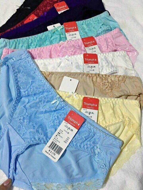 Combo 10 quần ren cotton