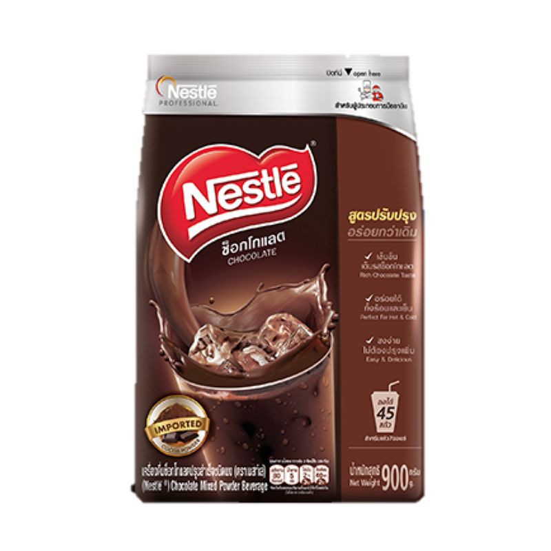 Bột Socola Nestle Thái Lan gói lớn 900g