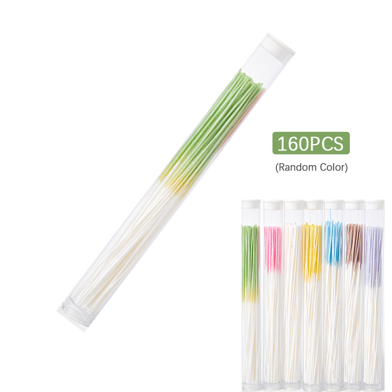 Mishun318862 Bộ dụng cụ vệ sinh tai 60/70/160 cái giấy cỏ dụng cụ chăm sóc sau lỗ tai