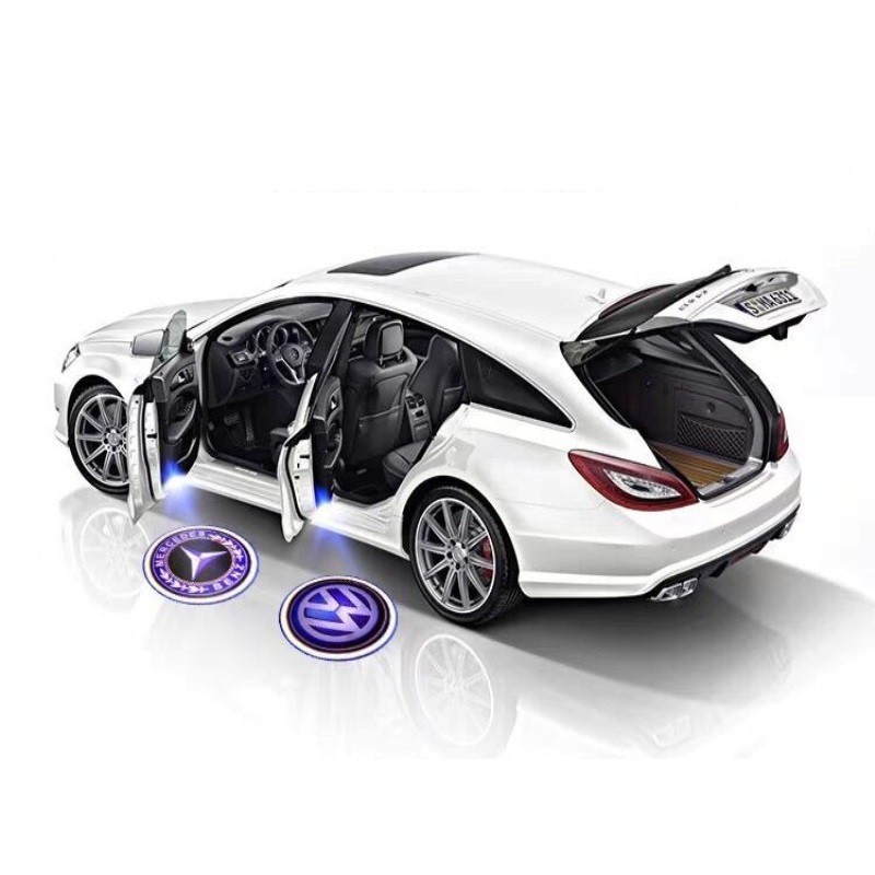 Bộ 2 đèn chiếu LOGO ô tô cảnh báo mở cửa xe