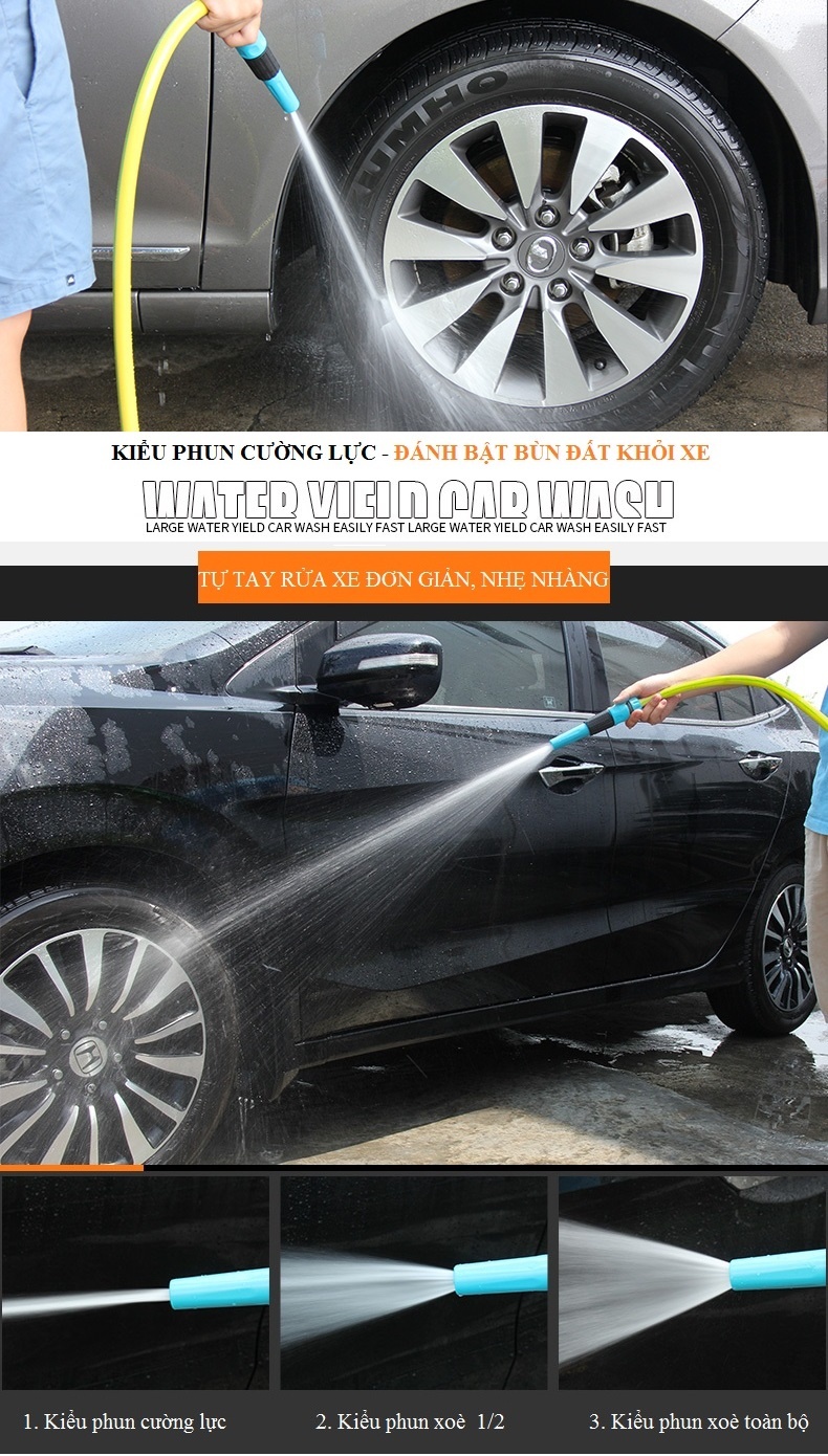 Vòi rửa xe, tưới cây LionKing DH05 5m
