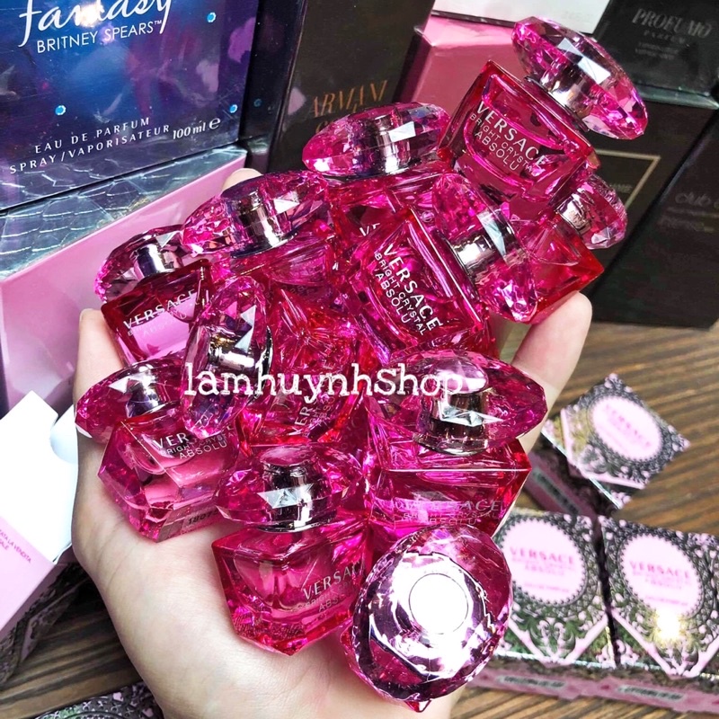 [ CHÍNH HÃNG] Nước hoa mini VERSACE BRIGHT CYSTAL ABSOLU 5ml