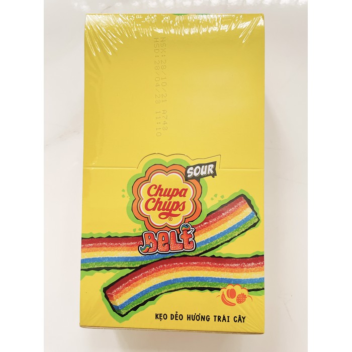 KẸO CHUPA CHUPS DẺO - HỘP 60 DÂY