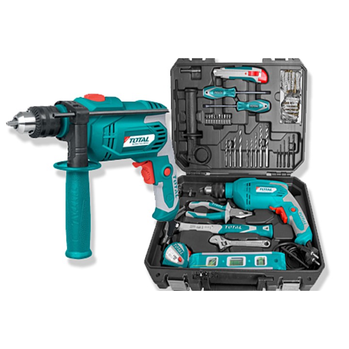 BỘ MÁY KHOAN BÚA 101 CHI TIẾT TOTAL THKTHP1012E