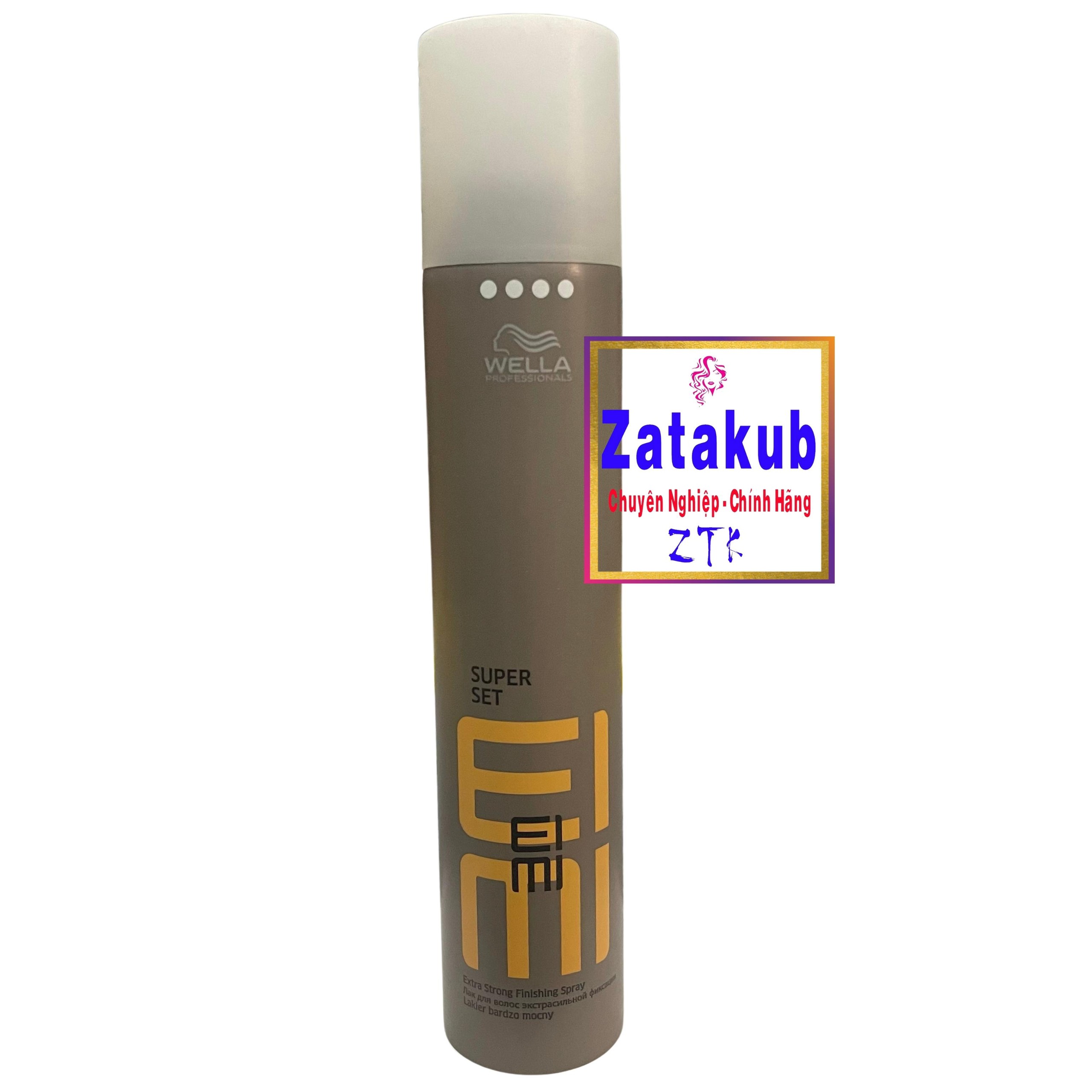 [HCM]Keo Xịt Hoàn Thiện Định Hình Cho Tóc Wella EIMI Super Set 300ml