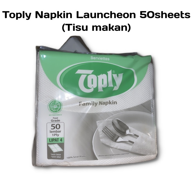 Khăn Ăn Hàng Đầu Launcheon 50 Tờ / Ăn Khăn Ăn