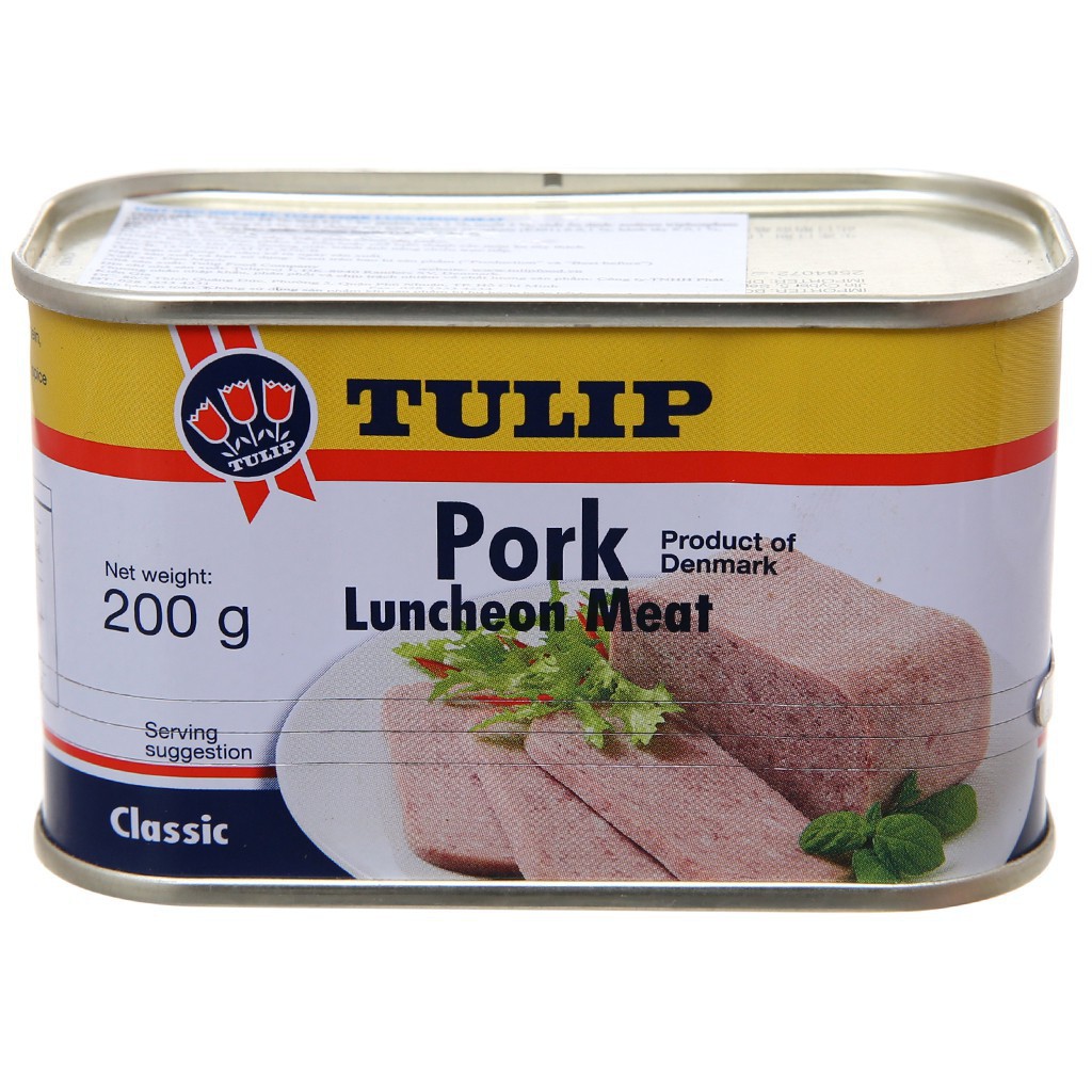 Thịt hộp tulip 200gram - Đan Mạch
