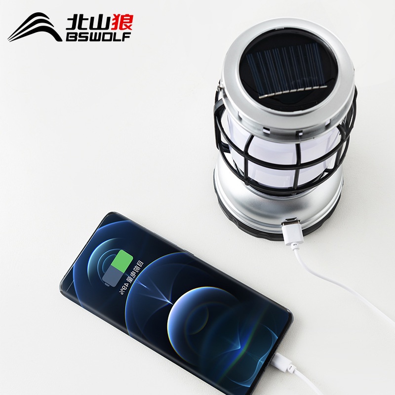 Đèn măng xông LED tích điện BSWolf - DJ022 (CHÍNH HÃNG)