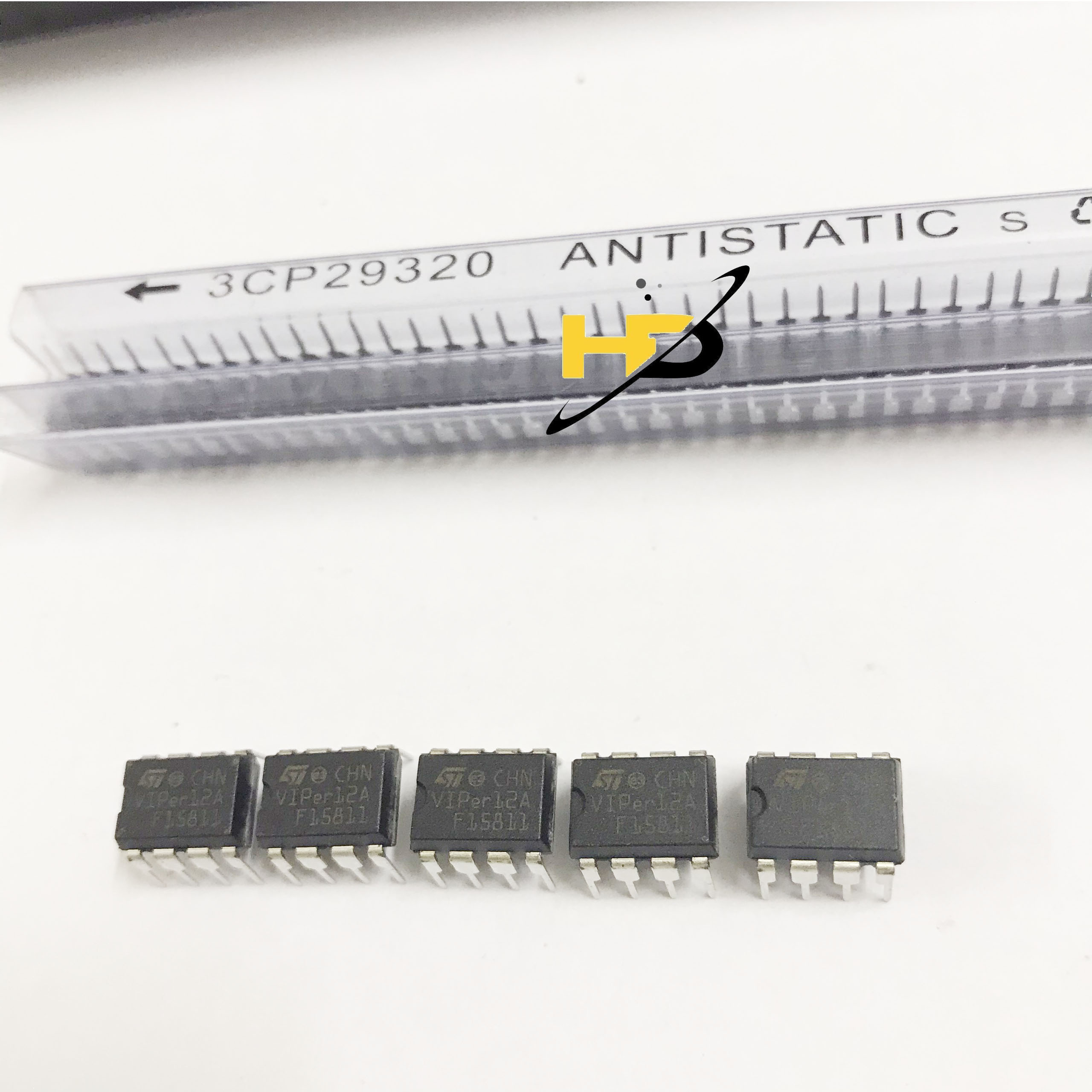 Combo 5 Con IC DIP-8 Viper12A Chính Hãng ST Dùng Cho Mạch Bếp Từ