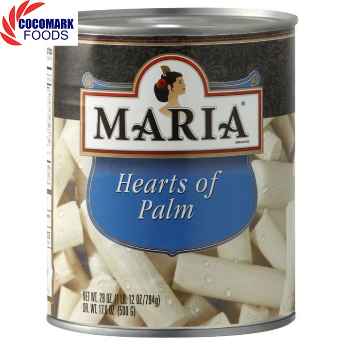 Tâm Cọ Ngâm hiệu Maria Hearts Of Palm 795g Lazada.vn