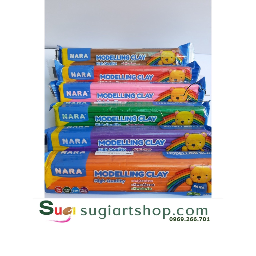Đất Sét Nara 500g , Đất nặn Kiddy Nara 500g,  SPO5001