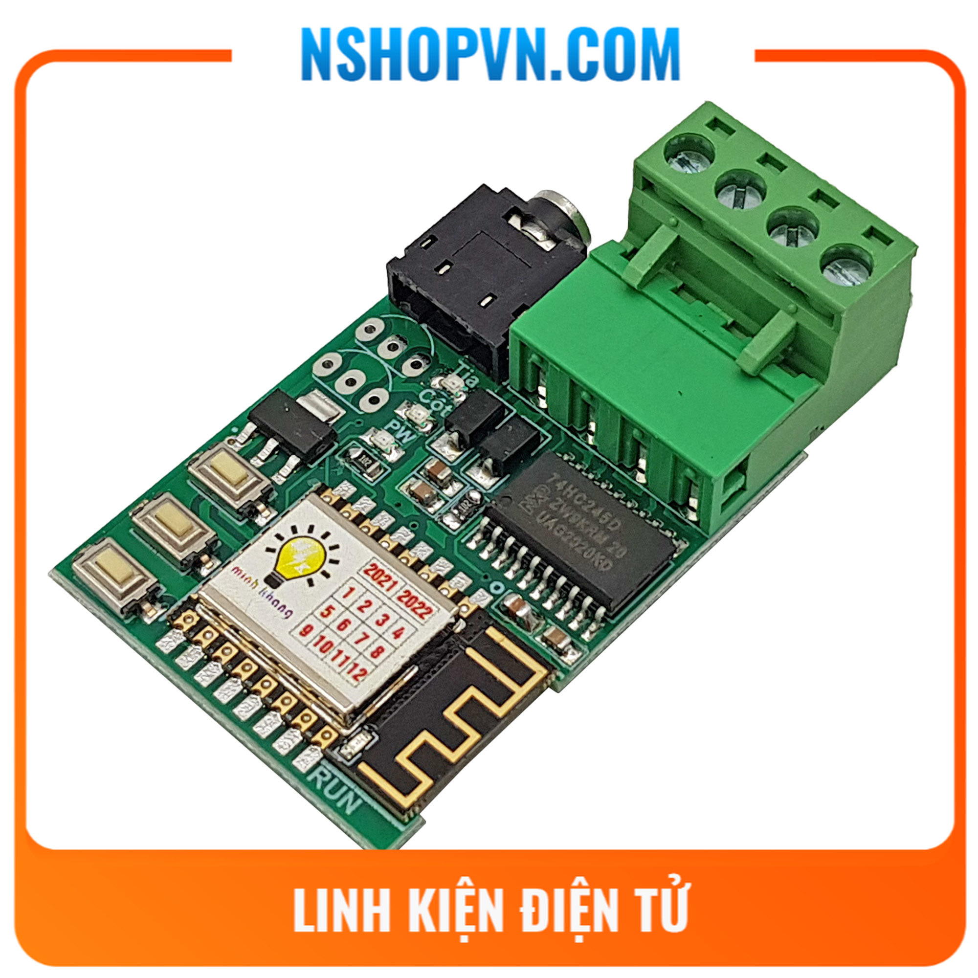 Mạch led phao hoa wifi đồng bộ âm thanh