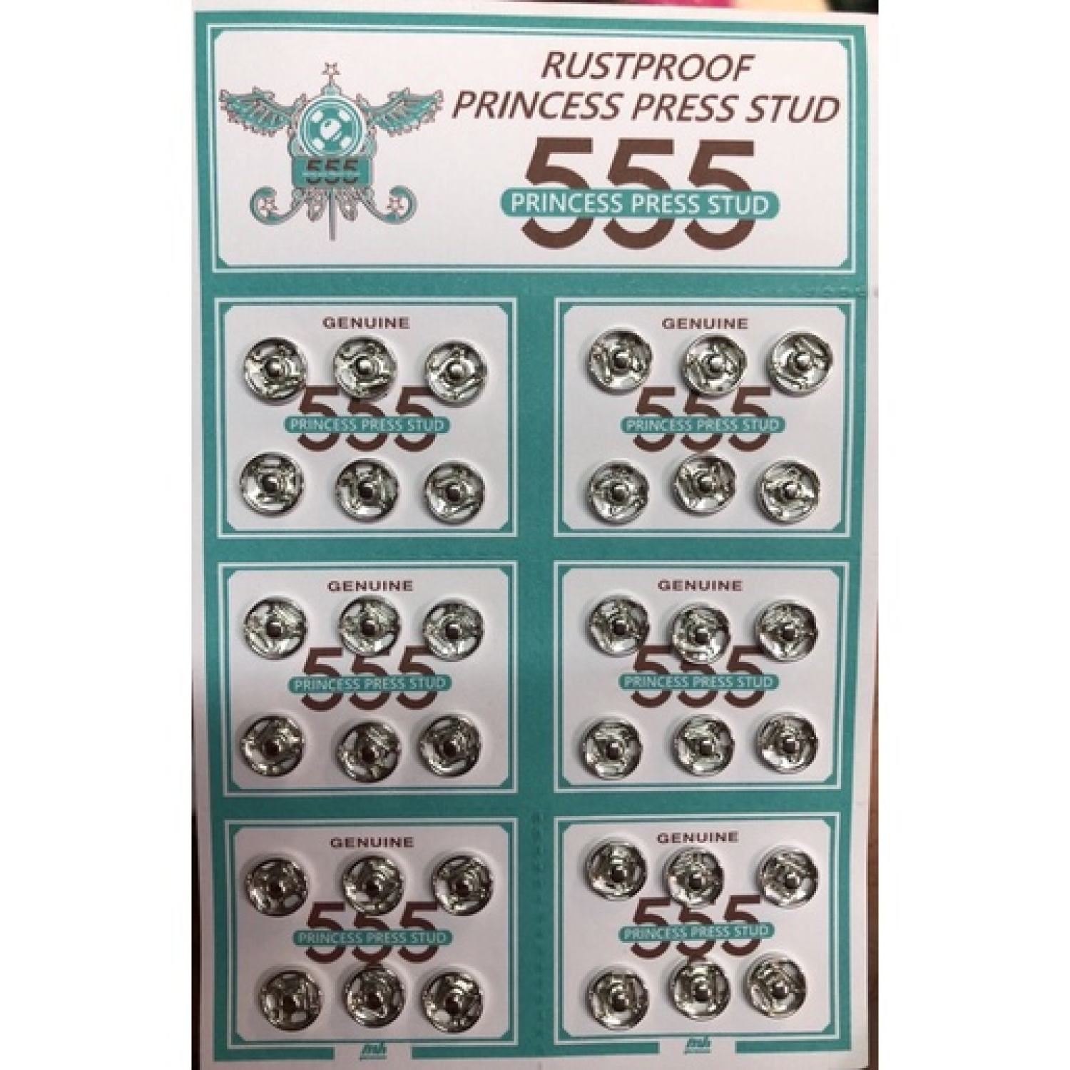 Nút bấm áo dài cúc bấm cúc bóp áo dài 555 cúc áo dài nút áo dài princess press stubhàng tốt
