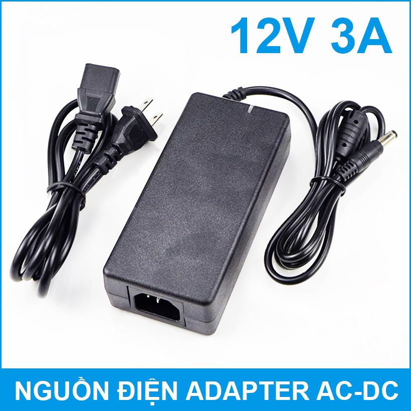 Nguồn điện biến thế adapter 12V 3A