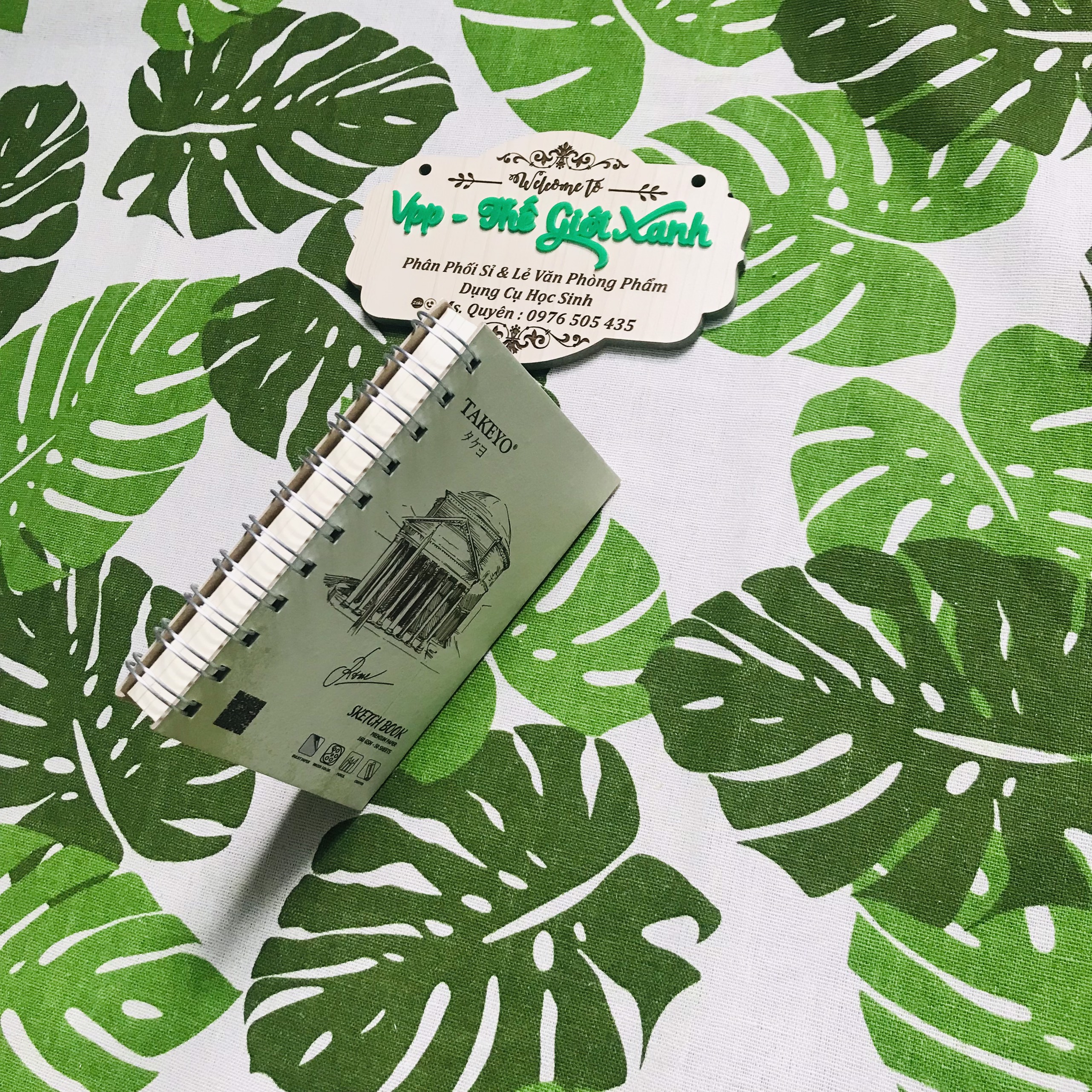 Sổ lò xo Vẽ Takeyo A6 50 tờ 8529