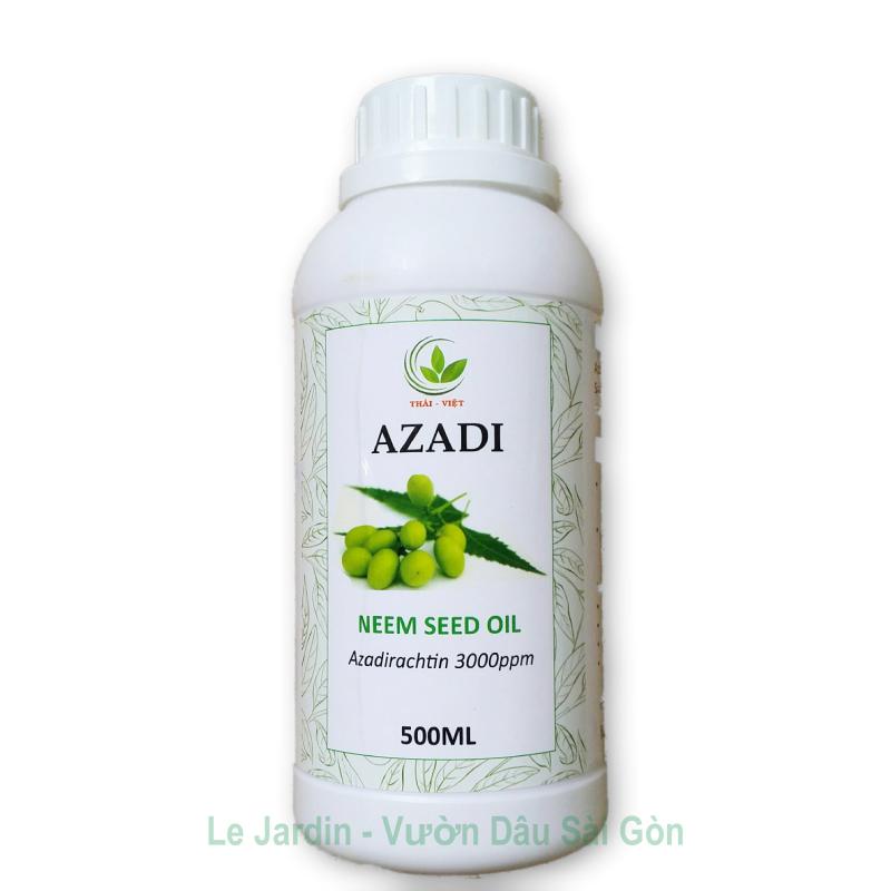 Neem Seed Oil - Dầu Neem AZADI - Dầu Neem Hữu Cơ Đã Được Nhũ Hóa Chuyên Trị Bọ Trĩ