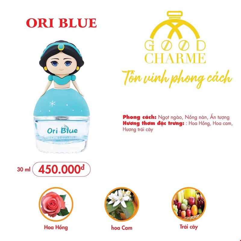 Nước hoa Ori Blue 30ML - Ori blue 10ml