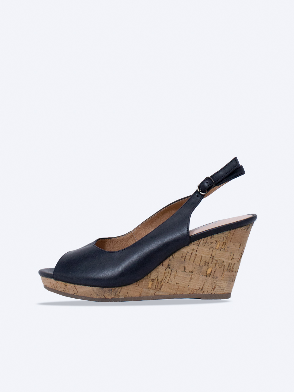 Giày xuồng 8cm da thật slingback M12 - SALSA