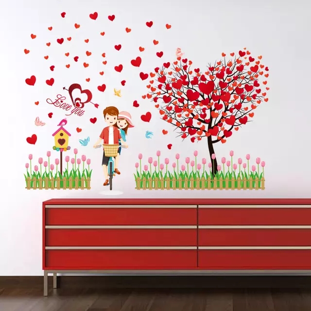 Decal dán tường: Cây gia đình GL228