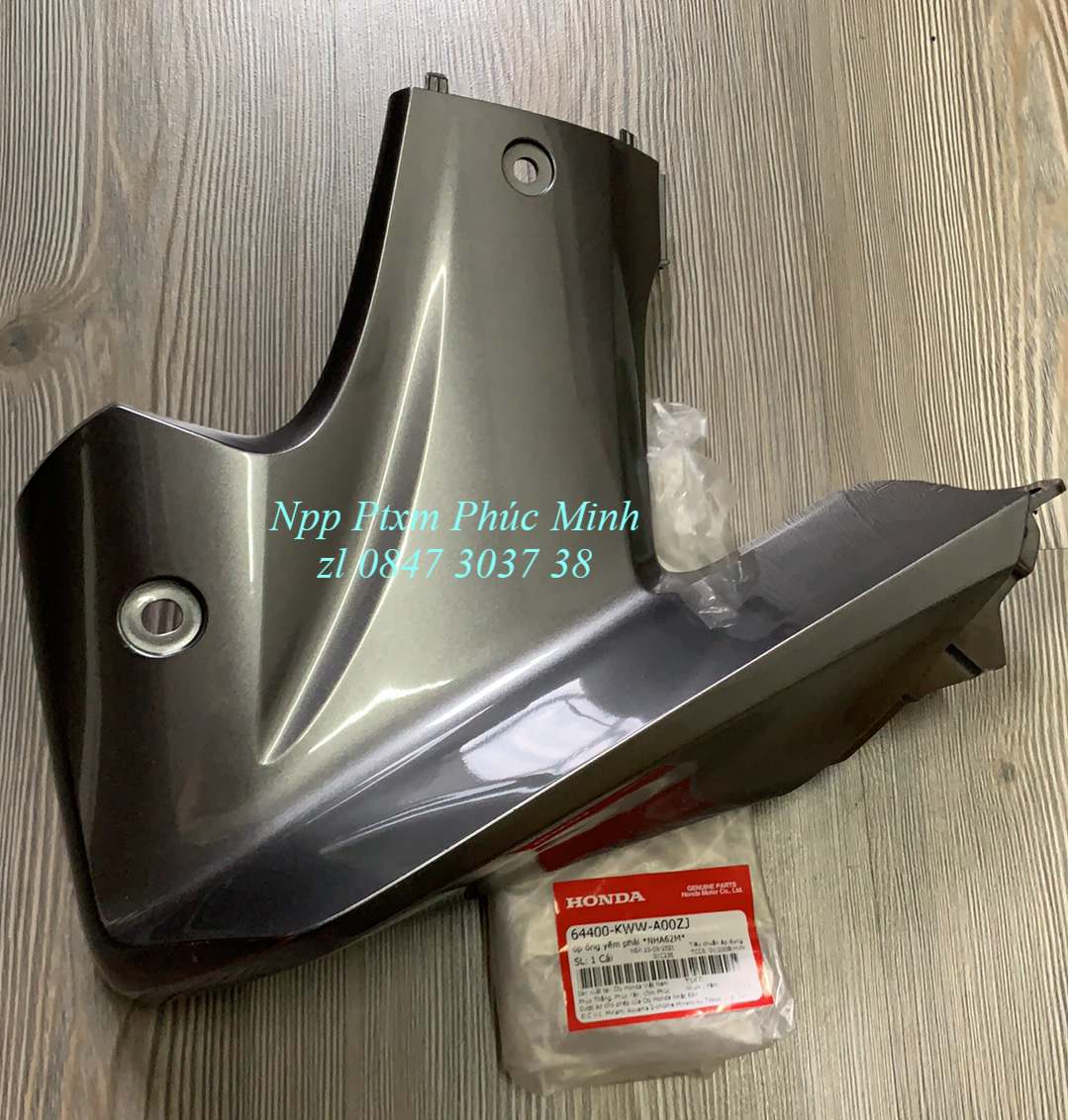 Ốp ống yếm phải hãng dành cho xe wave s110 2009