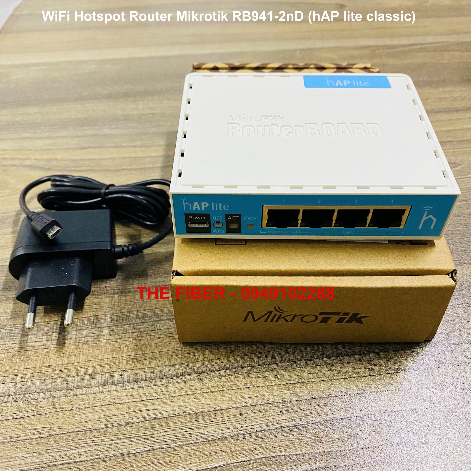 WiFi Hotspot Router Mikrotik RB941-2nD hAP lite classic