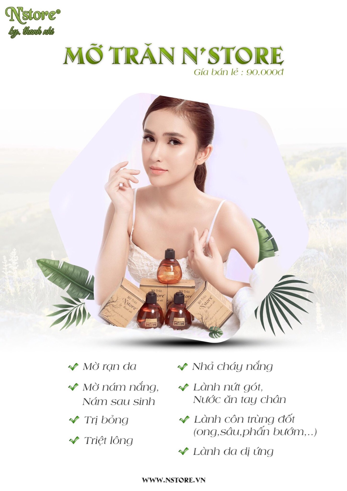 Mỡ Trăn Nguyên Chất Nstore by Thanh Nhi