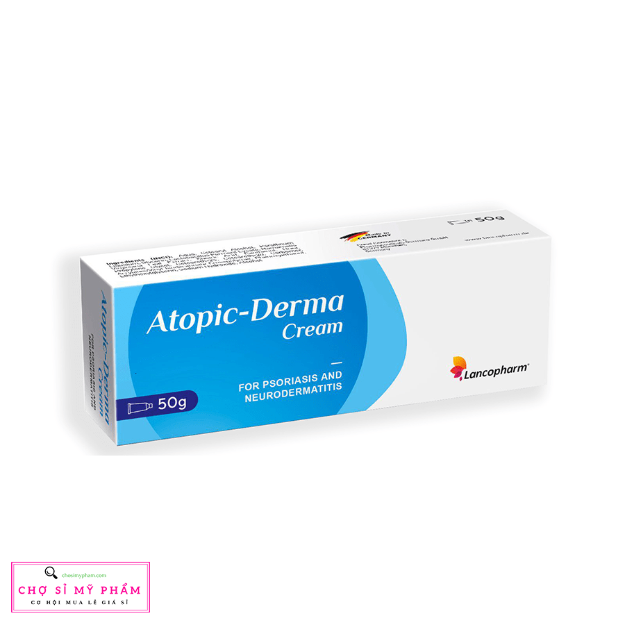 KEM CHO NGƯỜI BỊ VẢY NẾN, Á SỪNG, VIÊM DA LANCOPHARM ATOPIC DERMA CREAM 50g