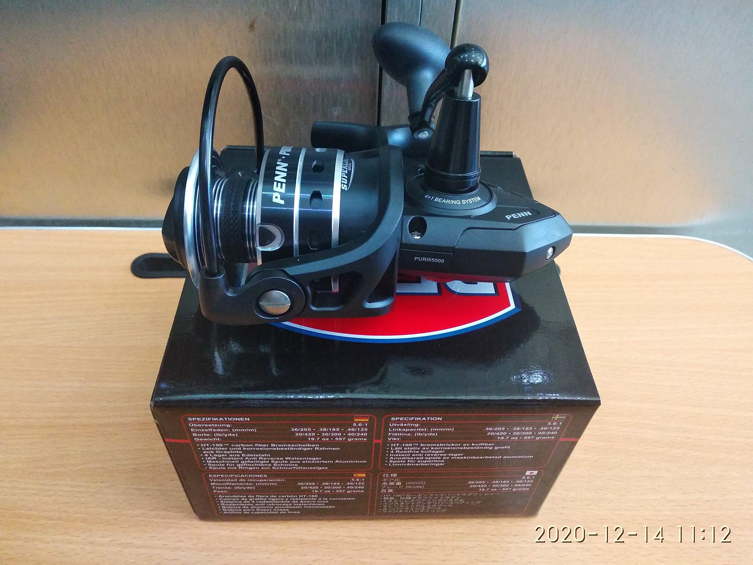 Máy Câu Cá Penn Persuit III PURIII5000 - Máy Đứng