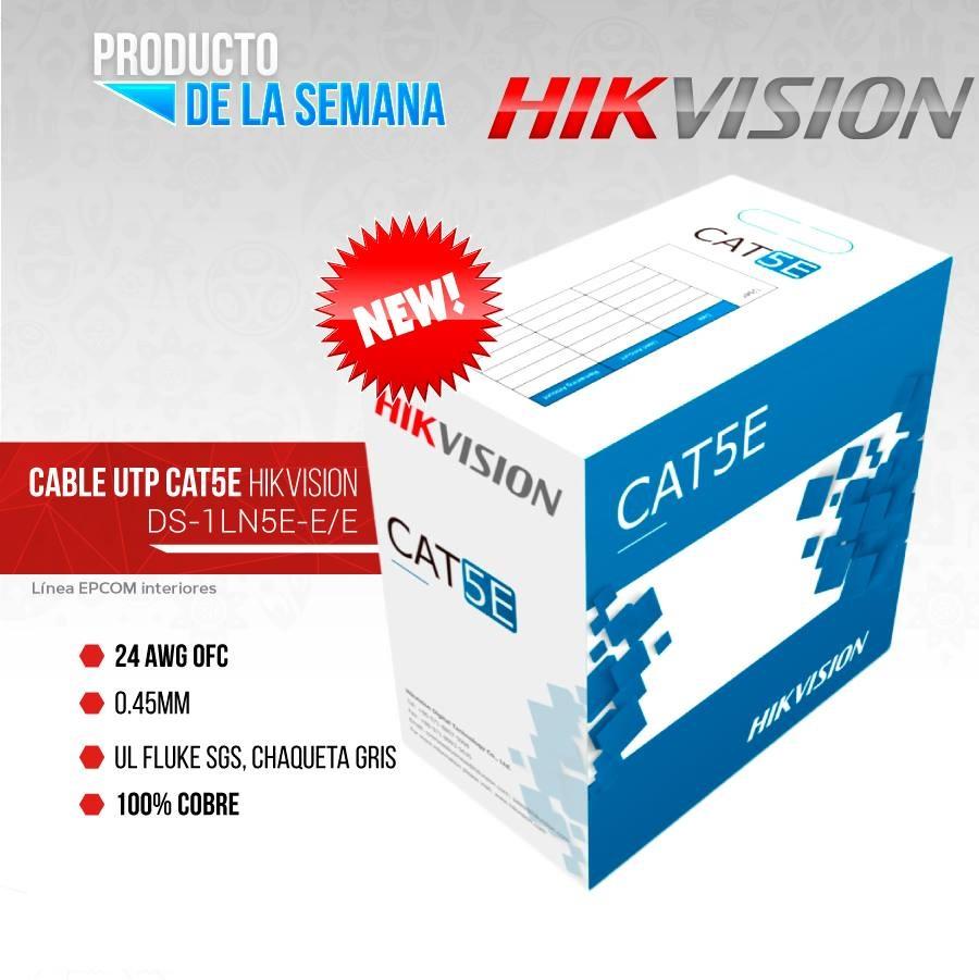 Cáp mạng CAT5E BC HIKVISION DS-1LN5E-E/E 305m