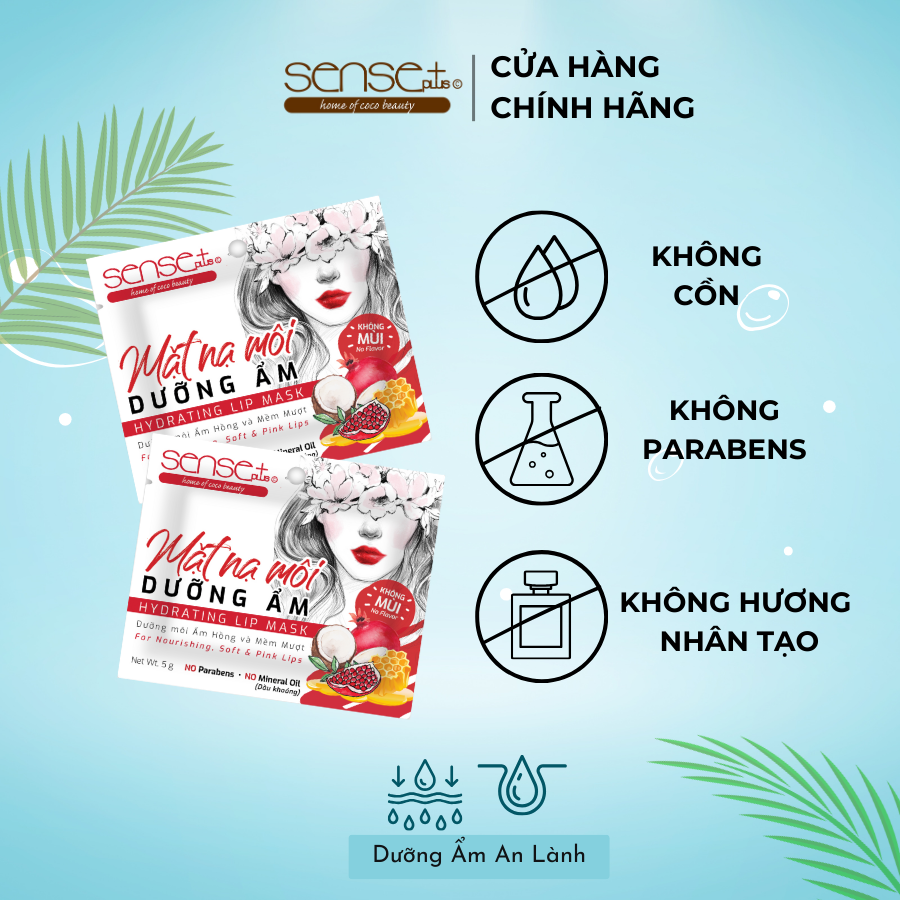 MẶT NẠ MÔI DƯỠNG ẨM SENSE PLUS 5G