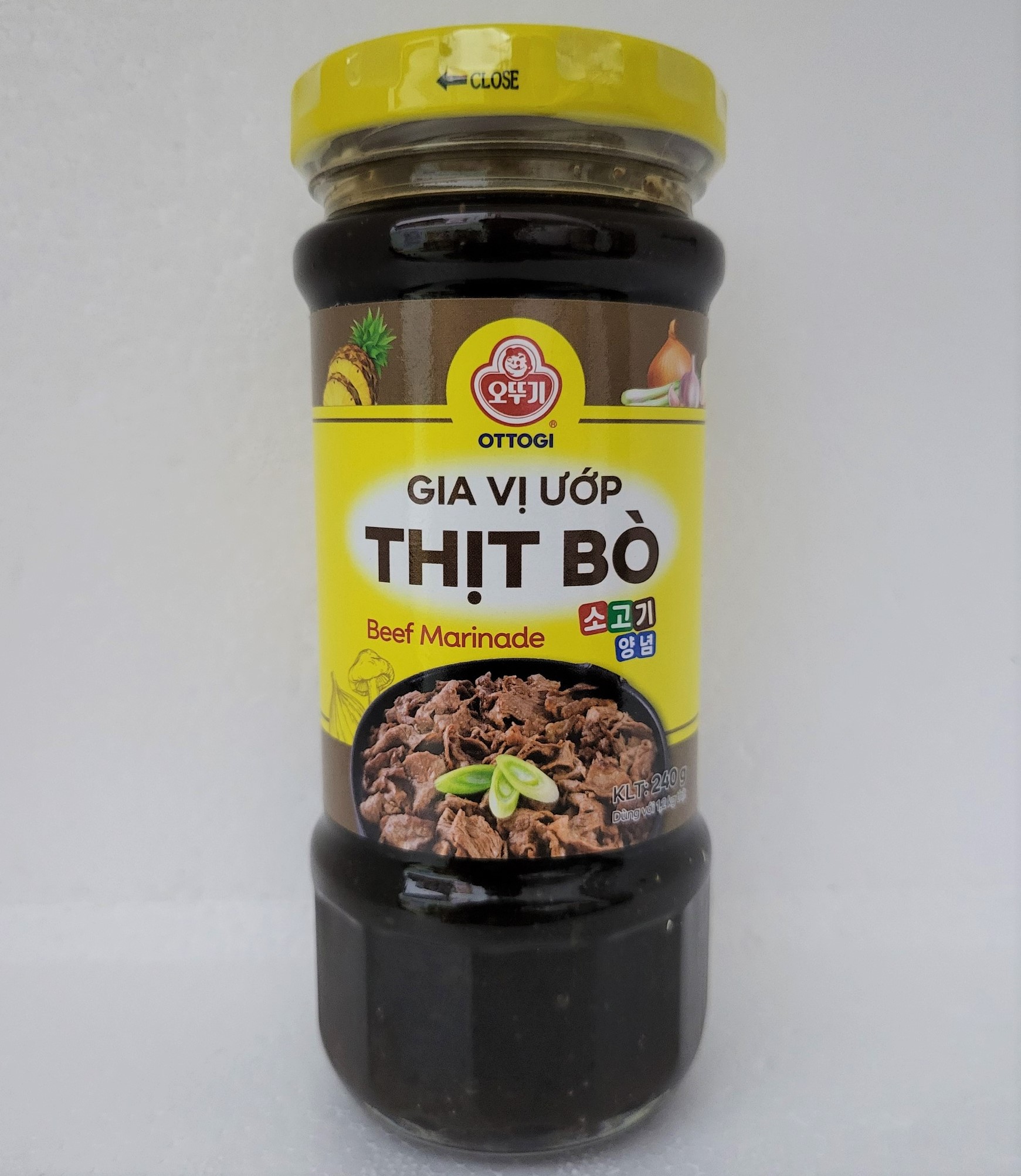 Gia vị ướp thịt bò ottogi beef marinade