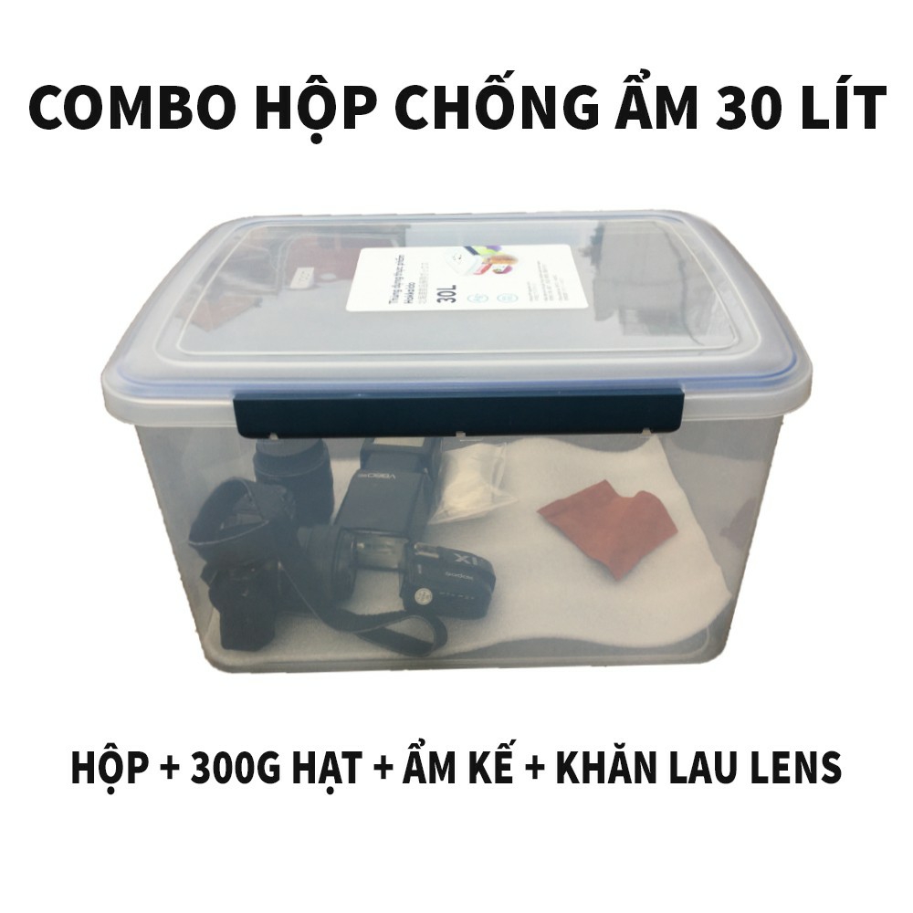 Hộp chống ẩm cao cấp cho máy ảnh 30 lít