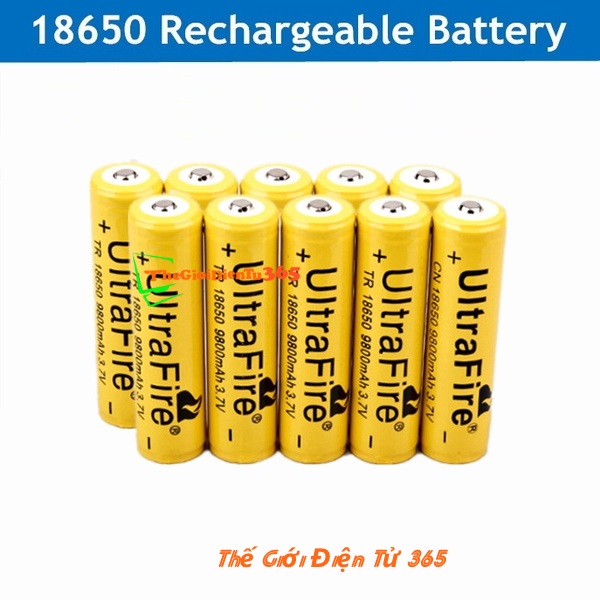 Pin Sạc 3.7V 18650 9800mah