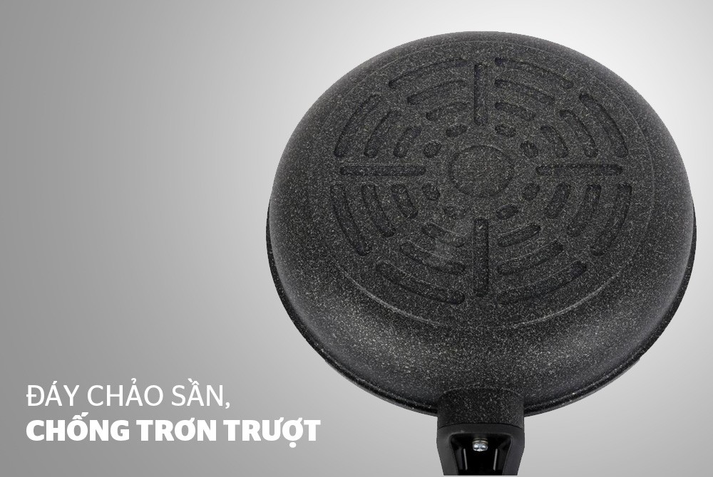 Chảo siêu bền đá SUNHOUSE 18cm
