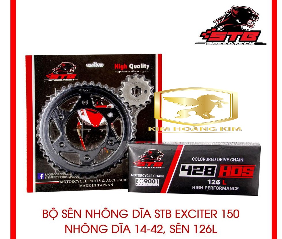 Bộ sên nhông đĩa stb exciter 150