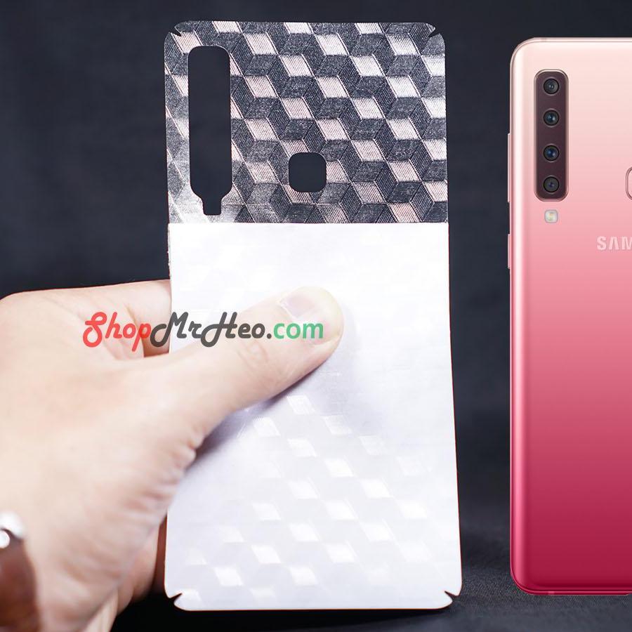 [HCM]Bộ 3 Skin Dán Mặt Lưng Vân 3D Samsung A9 2018