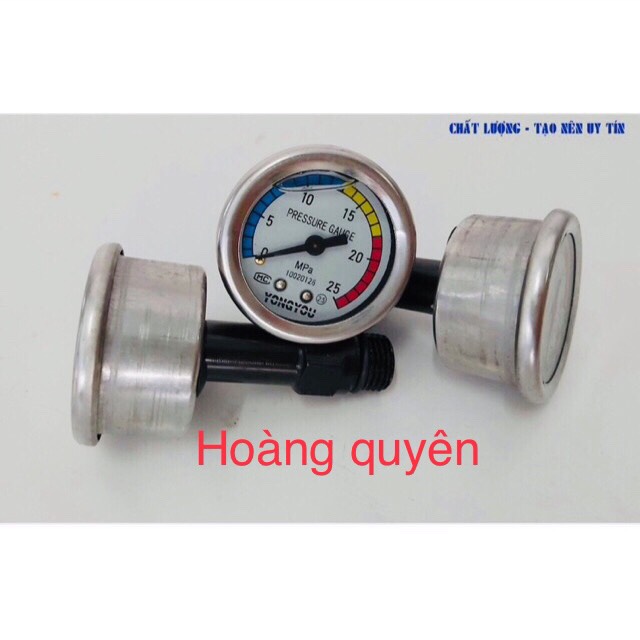 Đồng hồ đo áp lực nước máy rửa xe mini